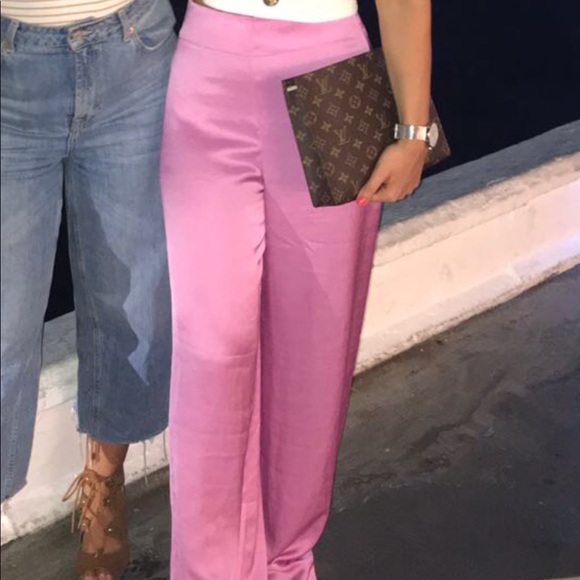 Zara Pants - ZARA Silk pants
